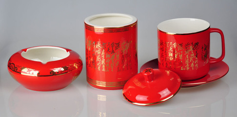 【?？?頭詩(shī)詞紅瓷茶具 茶道 中國(guó)千年文化】?jī)r(jià)格,廠家,圖片,茶具套裝,安徽海客玻璃器皿有限責(zé)任公司-